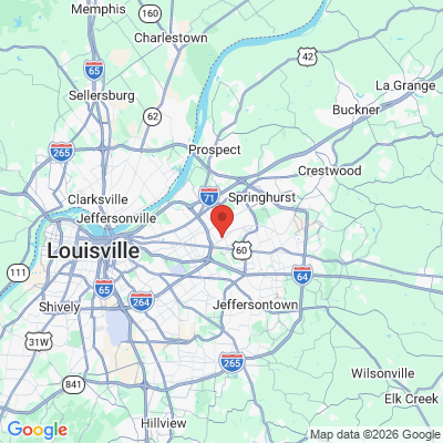 Map to  office in Louisville, KY