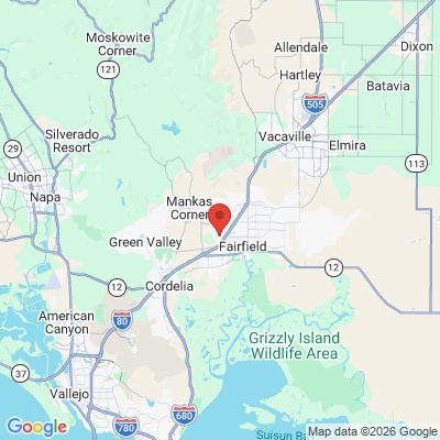 Map to  office in Fairfield, CA