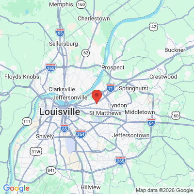Map to  office in Saint Matthews, KY