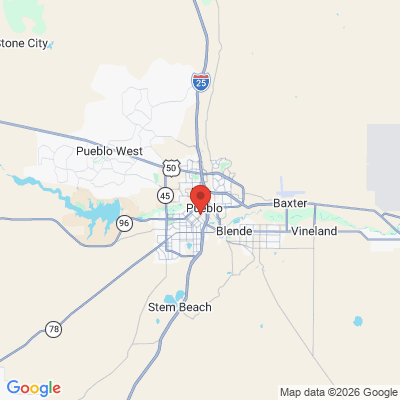 Map to  office in Pueblo, CO