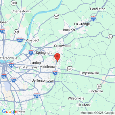 Map to  office in Louisville, KY