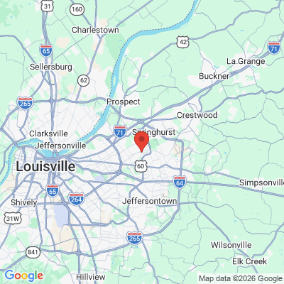 Map to  office in Louisville, KY