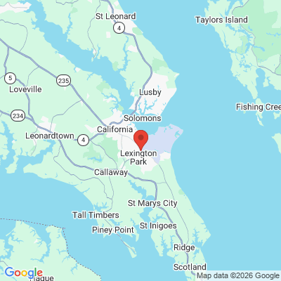 Map to  office in Lexington Park, MD