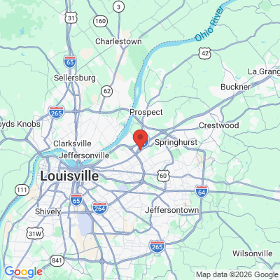 Map to  office in Louisville, KY