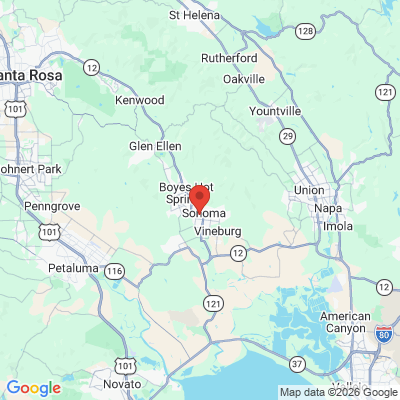 Map to  office in Sonoma, CA