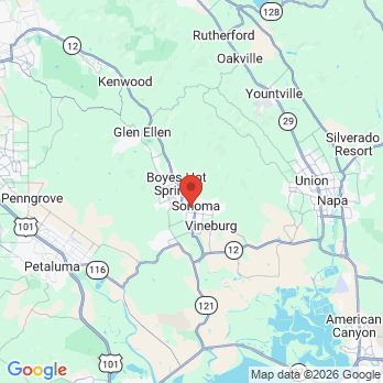 Map to Dena T. Marcus DDS, INC office in Sonoma, CA
