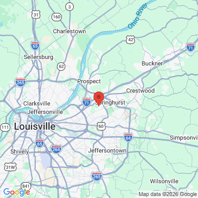 Map to  office in Murray Hill, KY