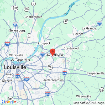 Map to  office in Creekside, KY