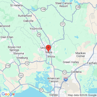 Map to  office in Napa, CA