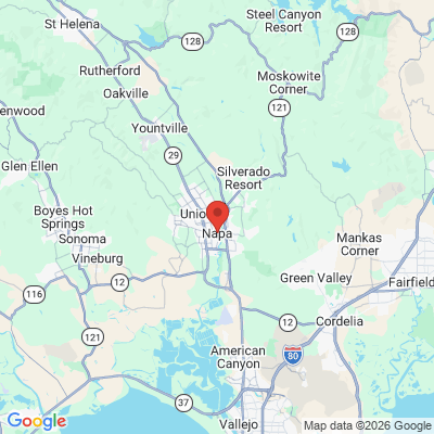 Map to  office in Napa, CA