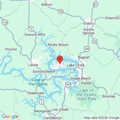 Map to  office in Lake Ozark, MO