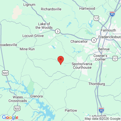 Map to  office in Spotsylvania, VA