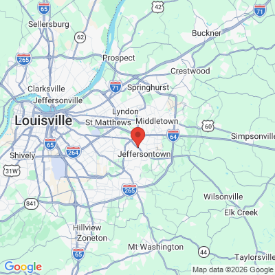 Map to  office in Louisville, KY