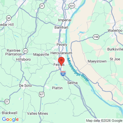Map to  office in Festus, MO