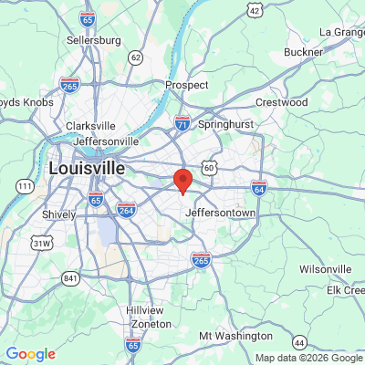 Map to  office in Louisville, KY