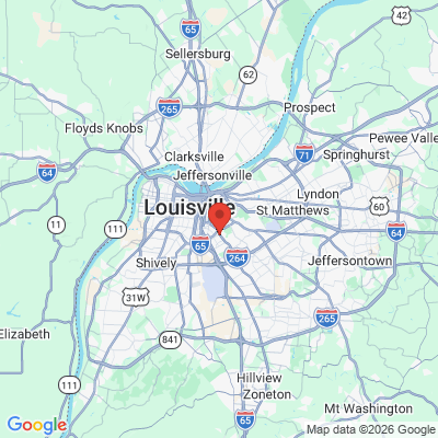 Map to  office in Louisville, KY