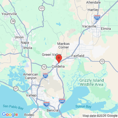 Map to  office in Fairfield, CA