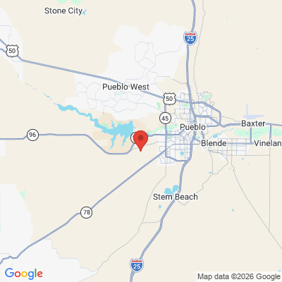 Map to  office in Pueblo, CO