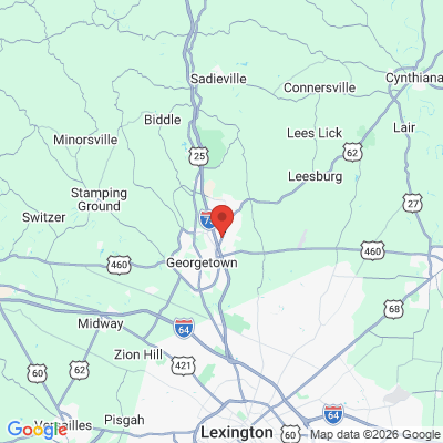 Map to  office in Georgetown, KY