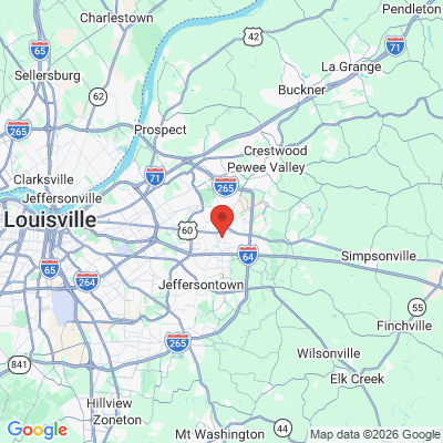 Map to  office in Louisville, KY
