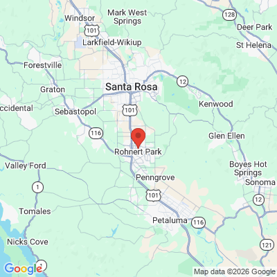 Map to  office in Rohnert Park, CA
