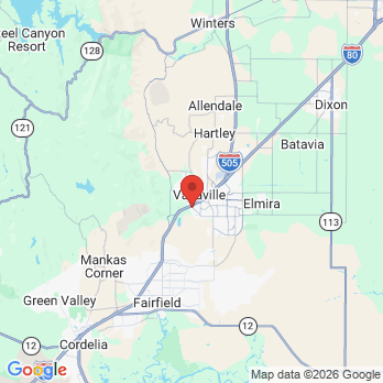 Map to Primary Office office in Vacaville, CA