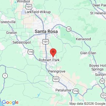 Map to Graton Dental Group  office in Rohnert Park, CA