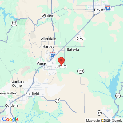 Map to  office in Elmira, CA
