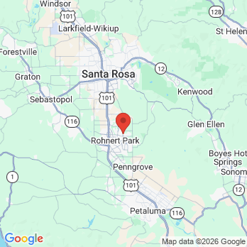 Map to Jason Kenji Reyda, DDS, Professional Corporation office in Rohnert Park, CA