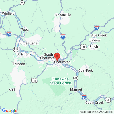 Map to  office in South Charleston, WV