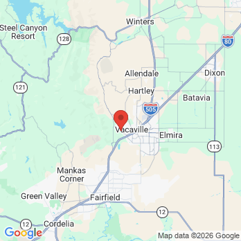 Map to Primary Office office in Vacaville, CA