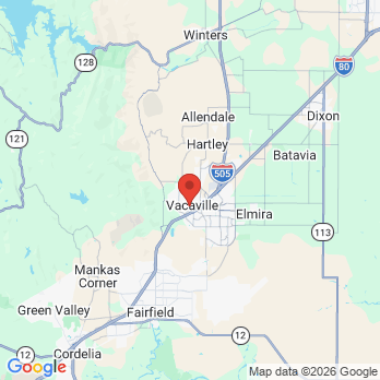 Map to Primary OfficeCraig Carlson,DDS office in Vacaville, CA