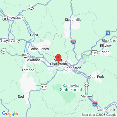 Map to  office in South Charleston, WV