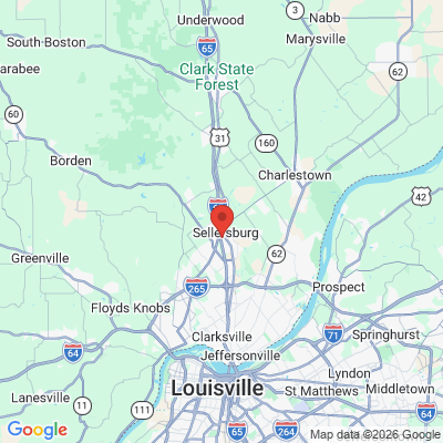 Map to  office in Sellersburg, IN