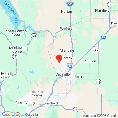 Map to  office in Vacaville, CA