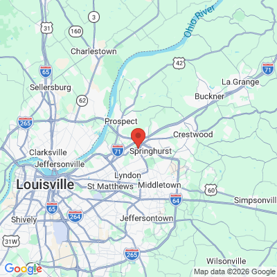 Map to  office in Louisville, KY