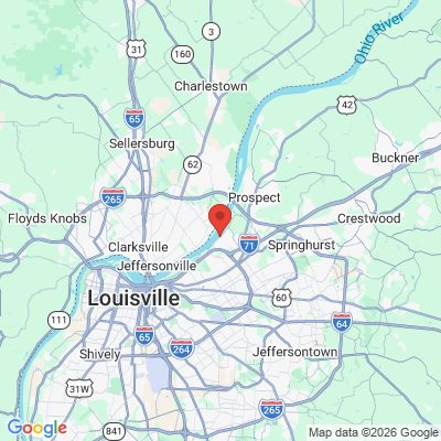 Map to  office in Glenview, KY