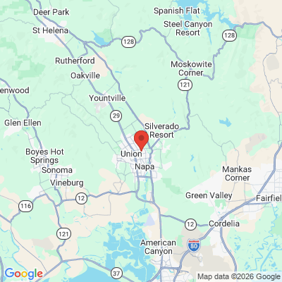 Map to  office in Napa, CA
