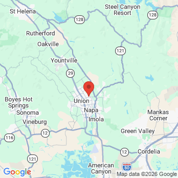 Map to Kenneth J Bevan DDS office in Napa, CA
