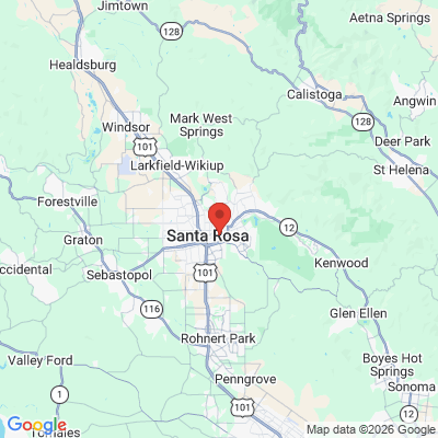 Map to  office in Santa Rosa, CA