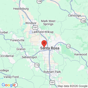 Map to Smile Country Dental office in Santa Rosa, CA