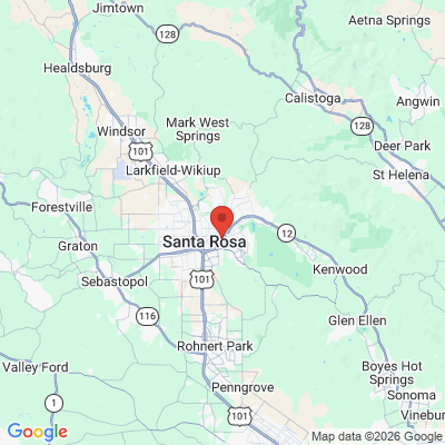 Map to  office in Santa Rosa, CA