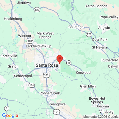 Map to  office in Santa Rosa, CA
