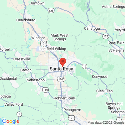 Map to  office in Santa Rosa, CA