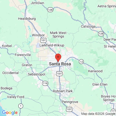 Map to  office in Santa Rosa, CA