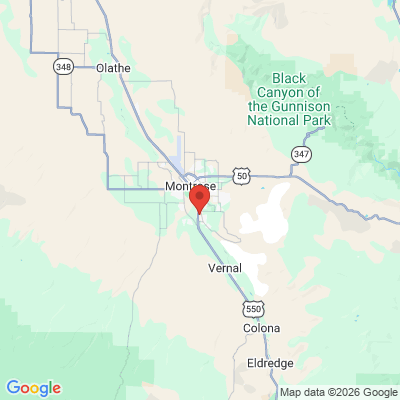 Map to  office in Montrose, CO