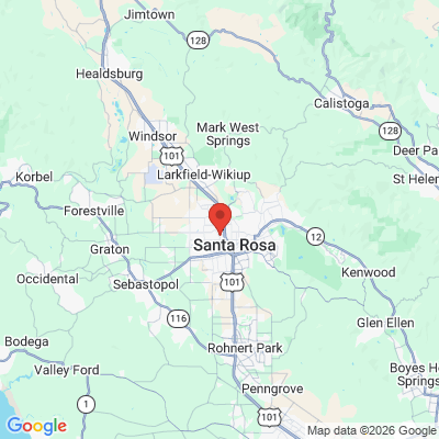 Map to  office in Santa Rosa, CA