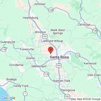 Map to  office in Santa Rosa, CA