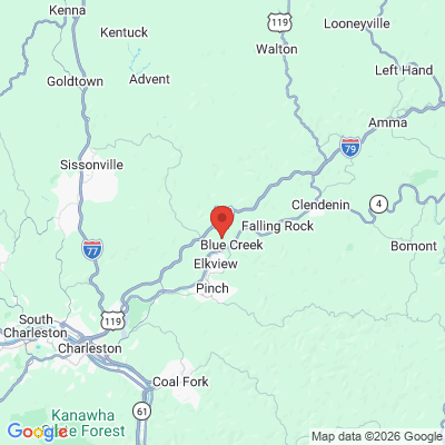 Map to  office in Elkview, WV