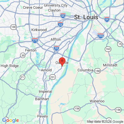 Map to  office in St. Louis, MO